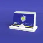 بزنس كارد احترافي – كارتون بريستول 350 غم مع طباعة بارزة مزدوجة